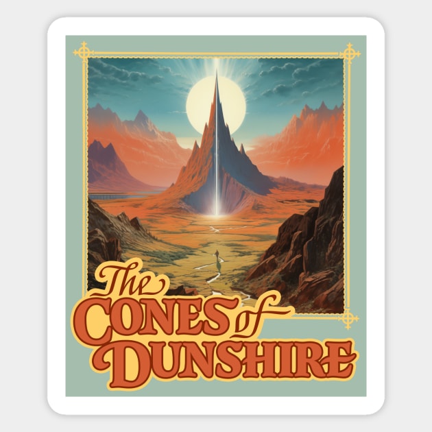 Parks and Rec - The Cones of Dunshire Board Game Sticker by sombreroinc